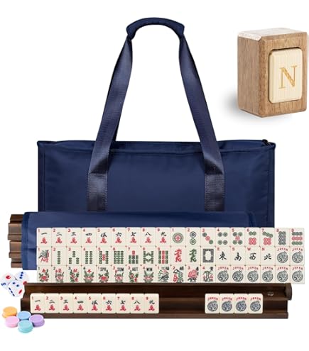 Amazon.com: USA MJ TABLE .COM Complete American Mahjong Game Set